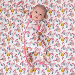 Hoot & Bloom Footie | Milk & Baby