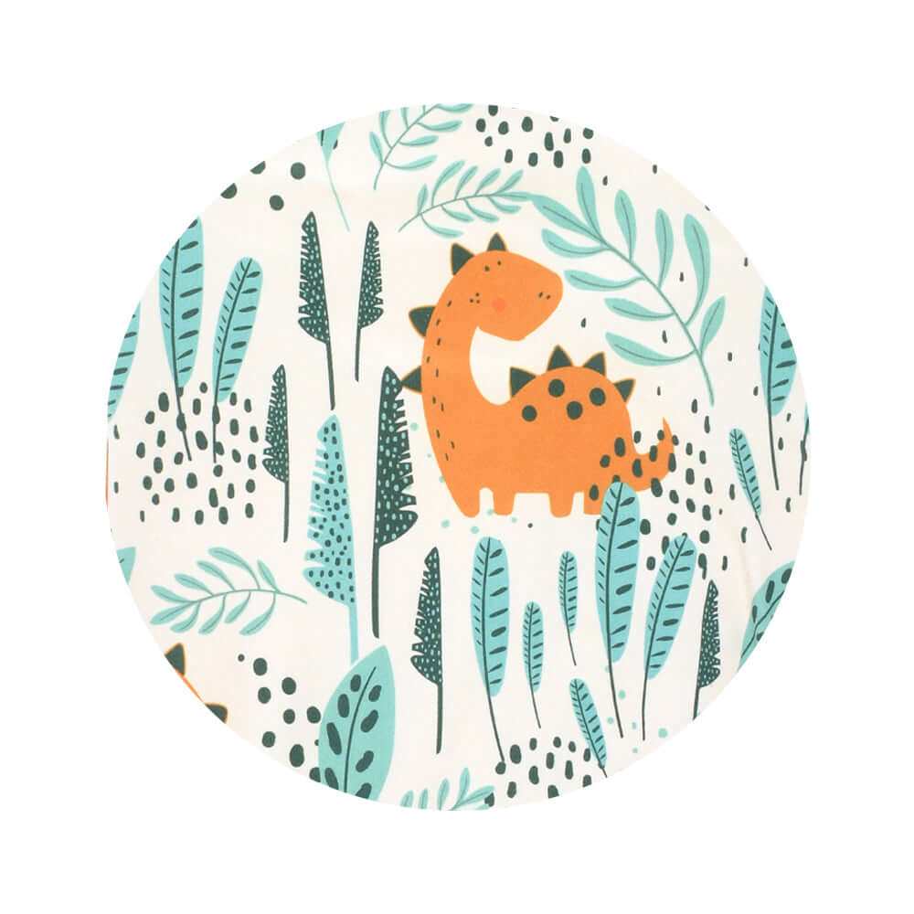 Dinosaur Themed Newborn Knotted Gown | Milk & Baby