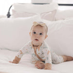 Ribbon Zipper Lounger | Milk & Baby