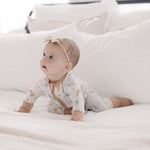 Ribbon Zipper Lounger | Milk & Baby
