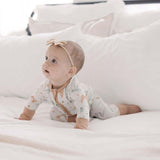 Ribbon Zipper Lounger | Milk & Baby