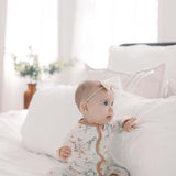 Ribbon Zipper Lounger | Milk & Baby