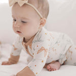 Ribbon Zipper Lounger | Milk & Baby