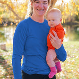 Merino Wool Nursing Long Sleeve Top