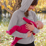 Merino Wool Nursing Sun Hoodie