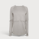 Merino Wool Nursing Long Sleeve Top