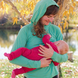 Merino Wool Nursing Sun Hoodie