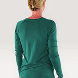 Merino Wool Nursing Long Sleeve Top