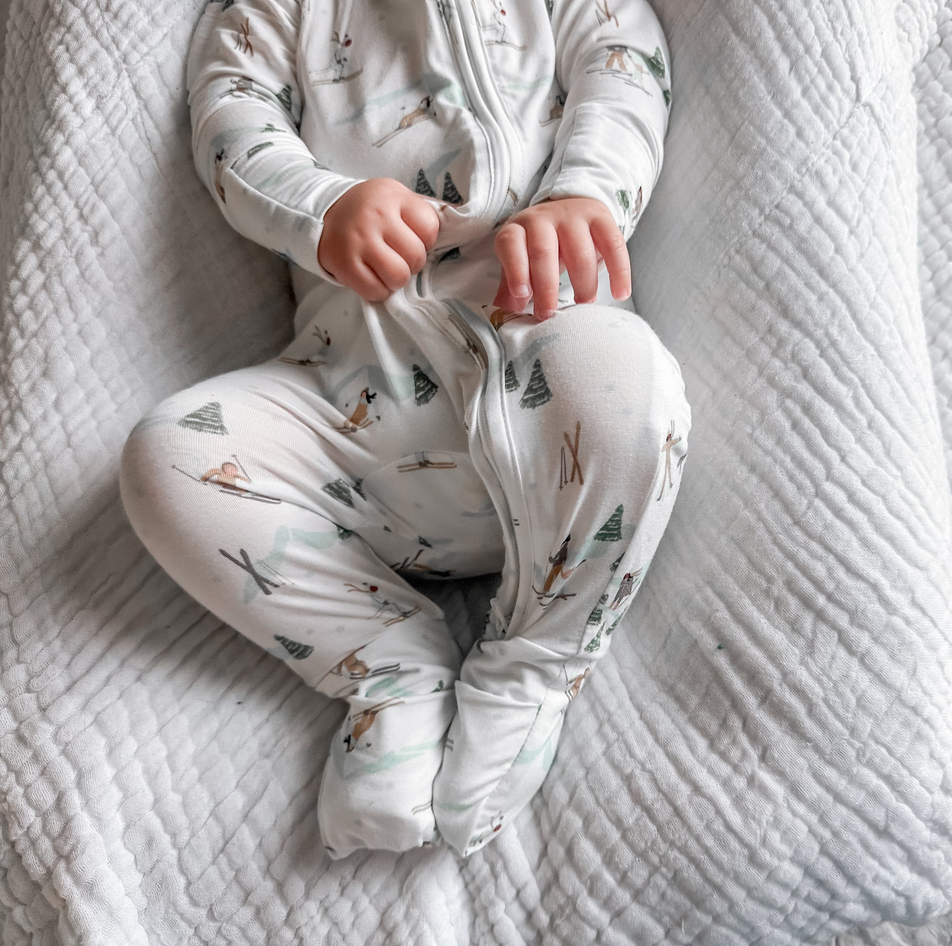 Hit the Slopes Bamboo Jumpsuit | Milk & Baby