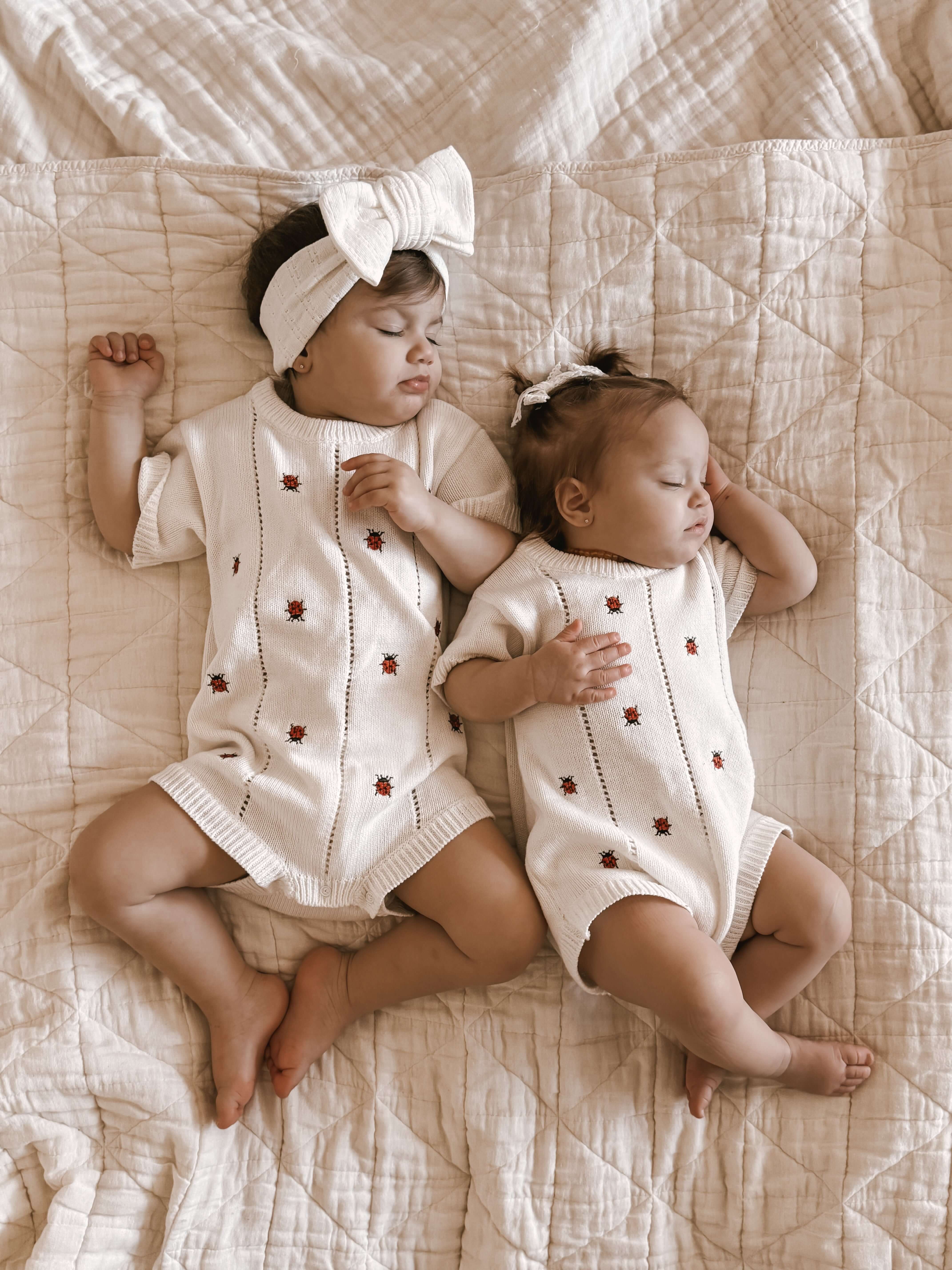 Ladybug Organic Romper | Milk & Baby