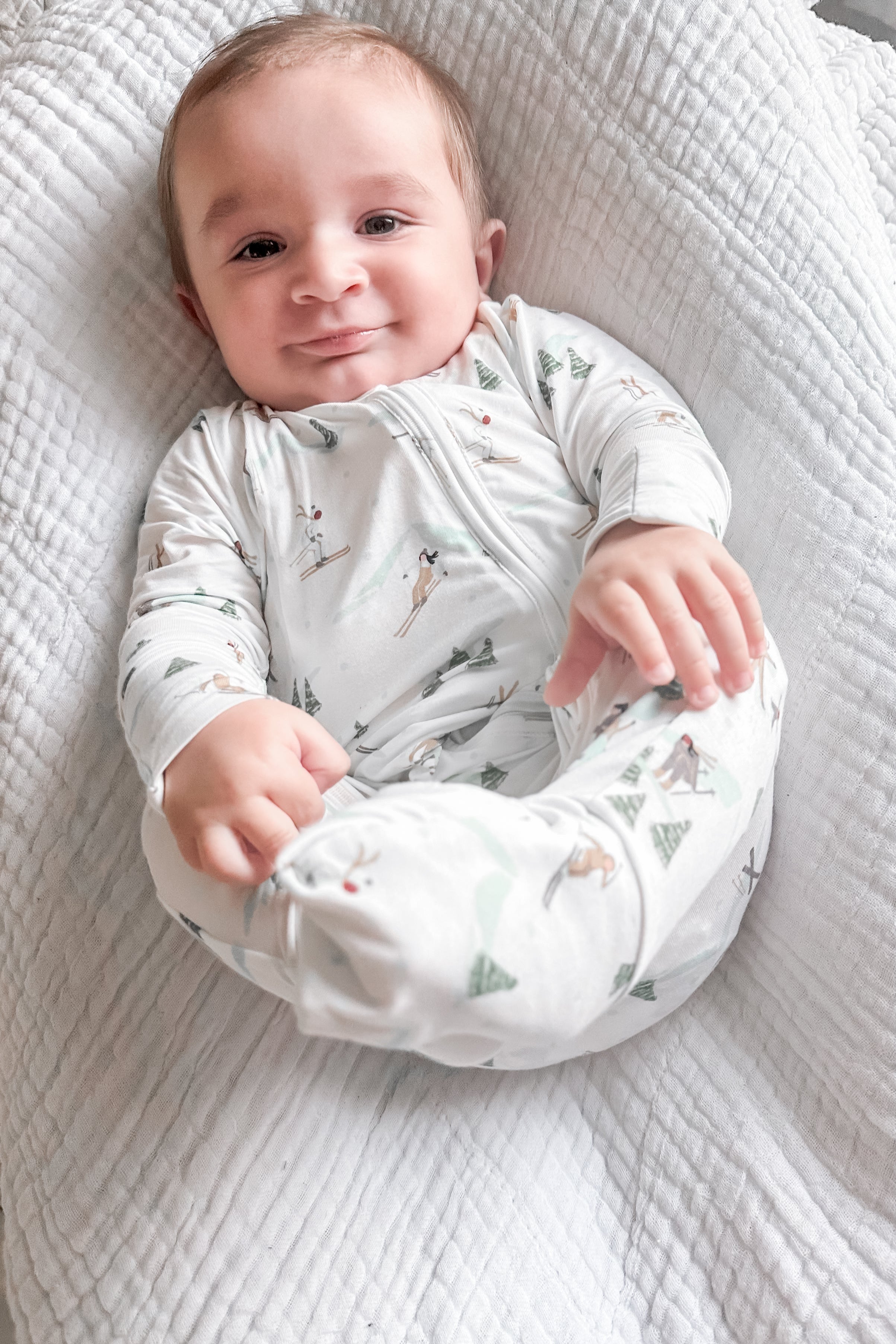 Hit the Slopes Bamboo Jumpsuit | Milk & Baby