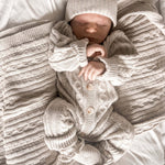 Luna + Luca Organic Booties - Natural | Milk & Baby
