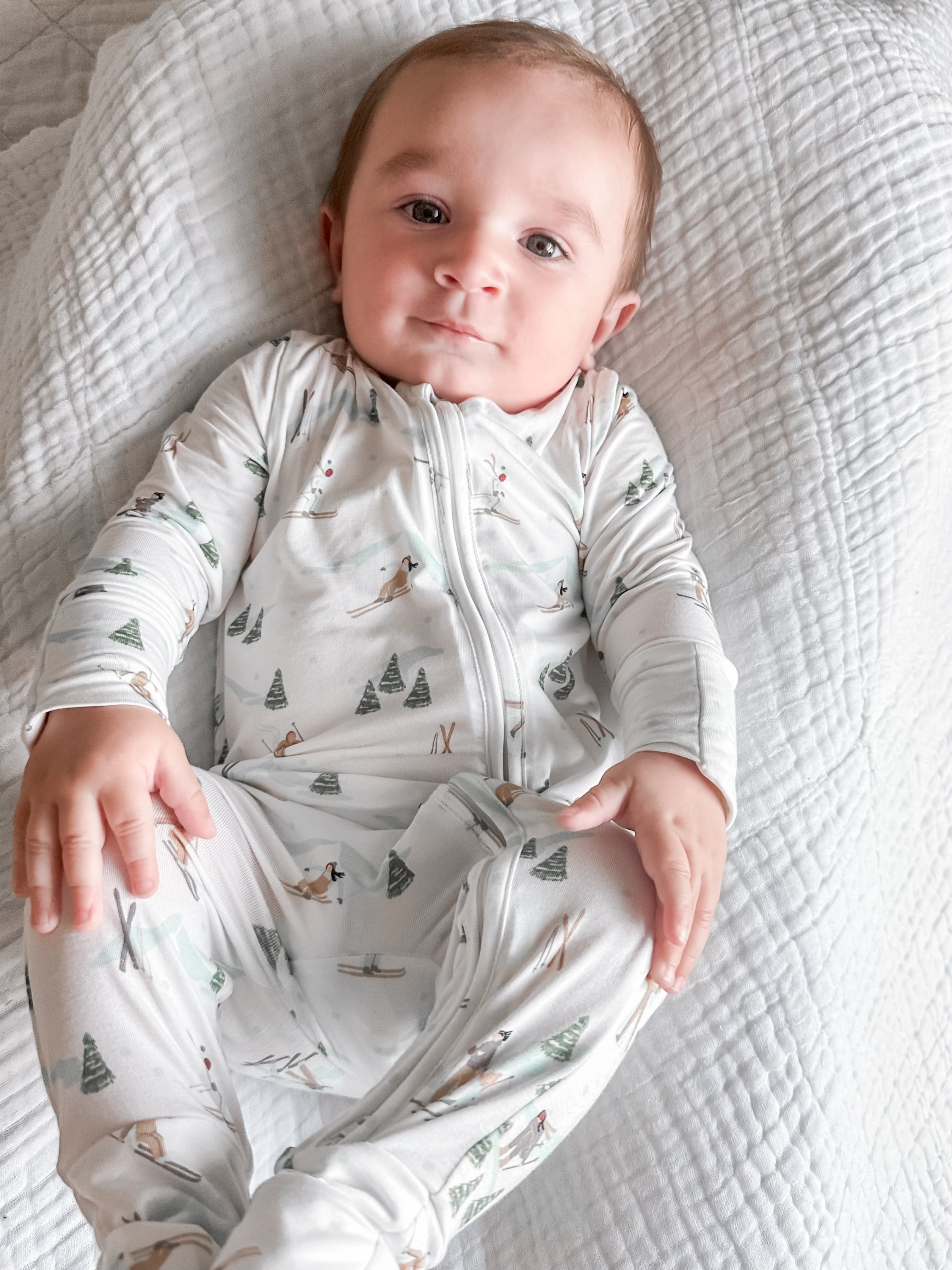 Hit the Slopes Bamboo Jumpsuit | Milk & Baby