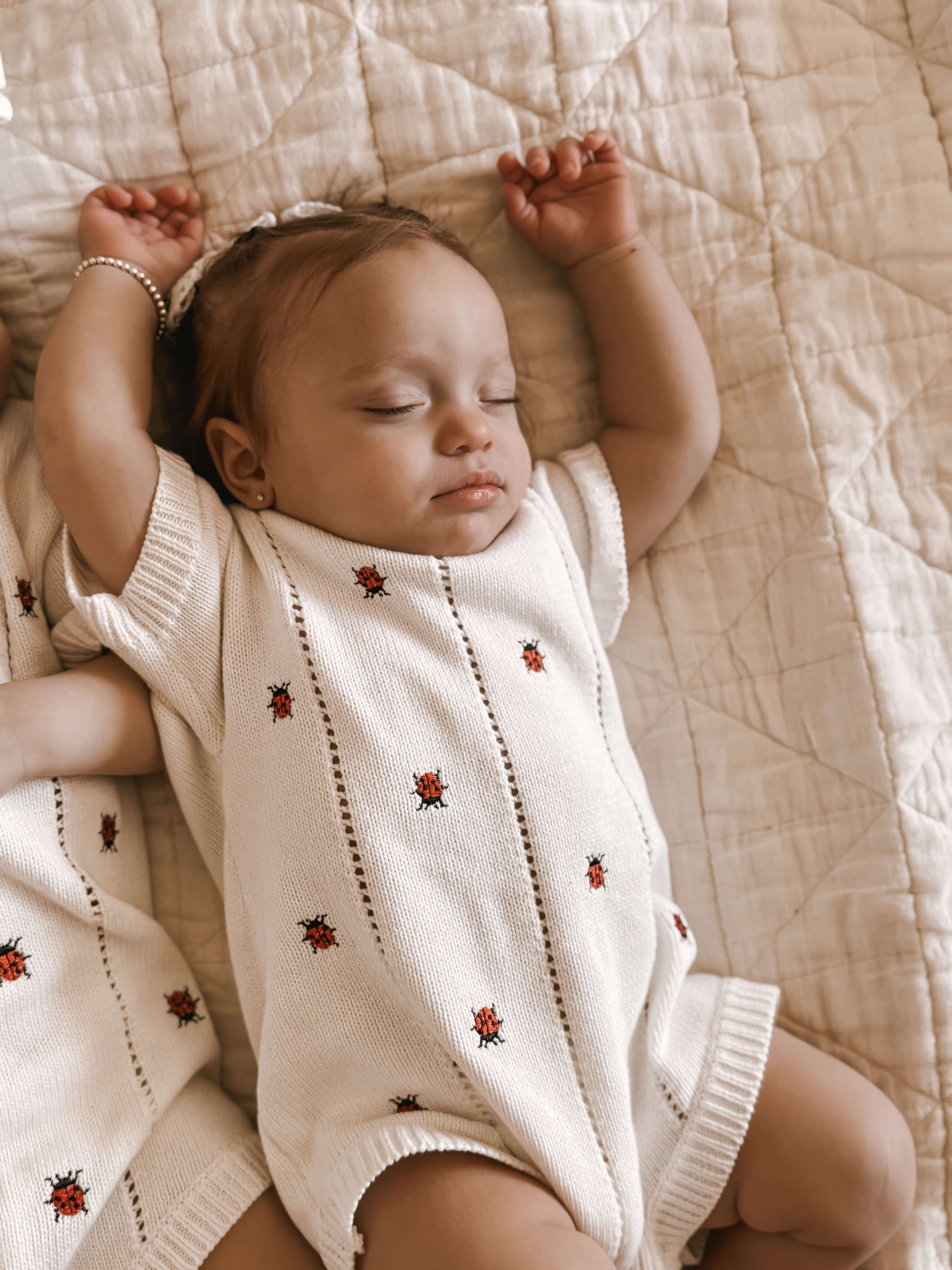 Ladybug Organic Romper | Milk & Baby