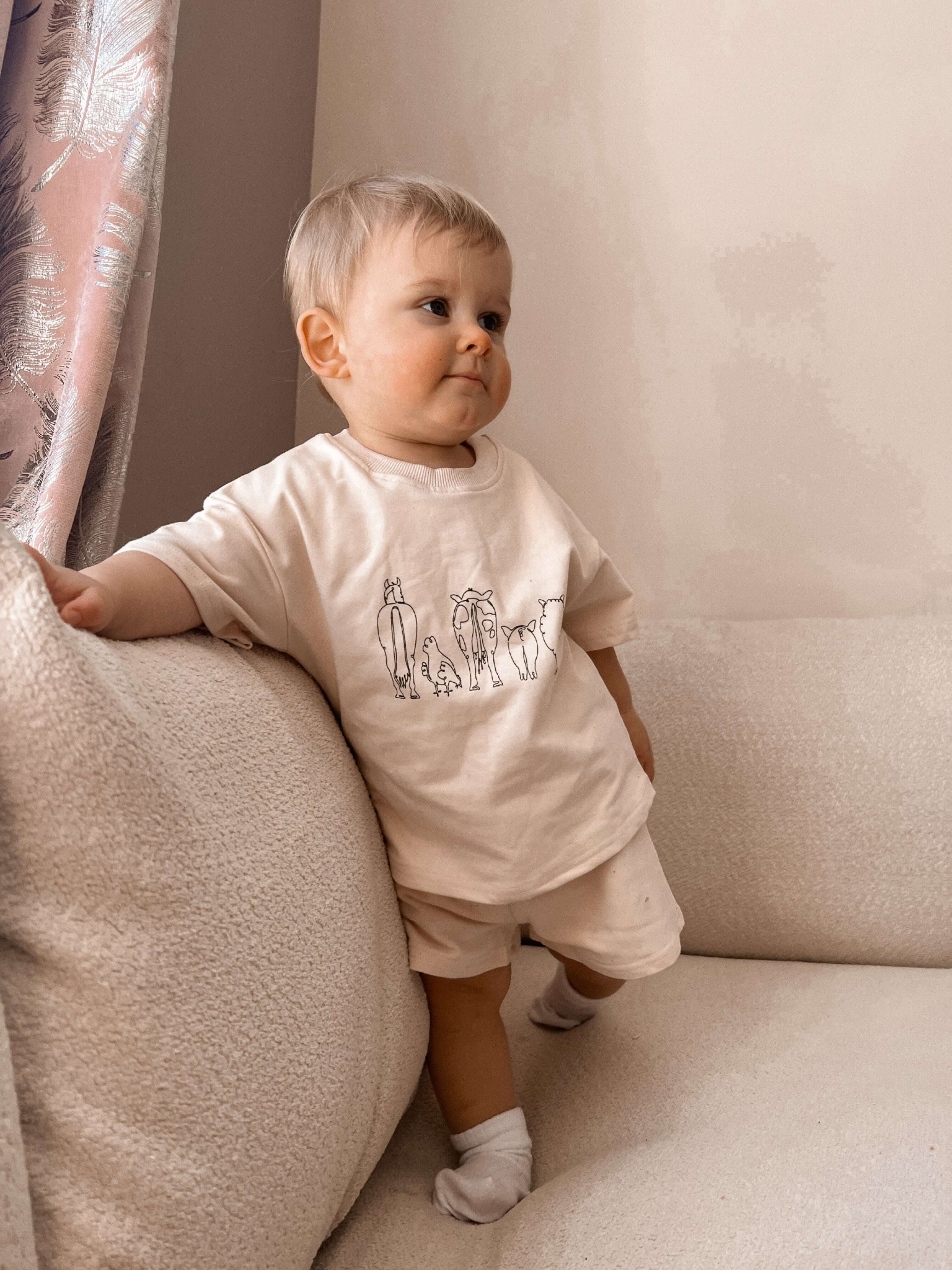 Down on the Farm Short Set | Milk & Baby