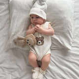 Little Bear Baby Booties | Cream