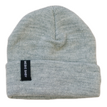 Light Grey Mebie Baby Beanie | Milk & Baby