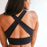 Crop Zip Up Breastfeeding Swimsuit Top | Milk & Baby