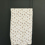 Cream Floral Muslin Quilt | Milk & Baby