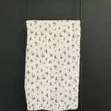 Cream Floral Muslin Quilt | Milk & Baby