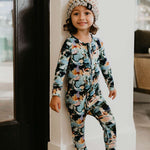 Charli | Bamboo Zip Pajamas Milk & Baby