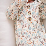 Knotted Baby Gown | La La Floral
