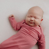 Rose Knotted Newborn Baby Gown