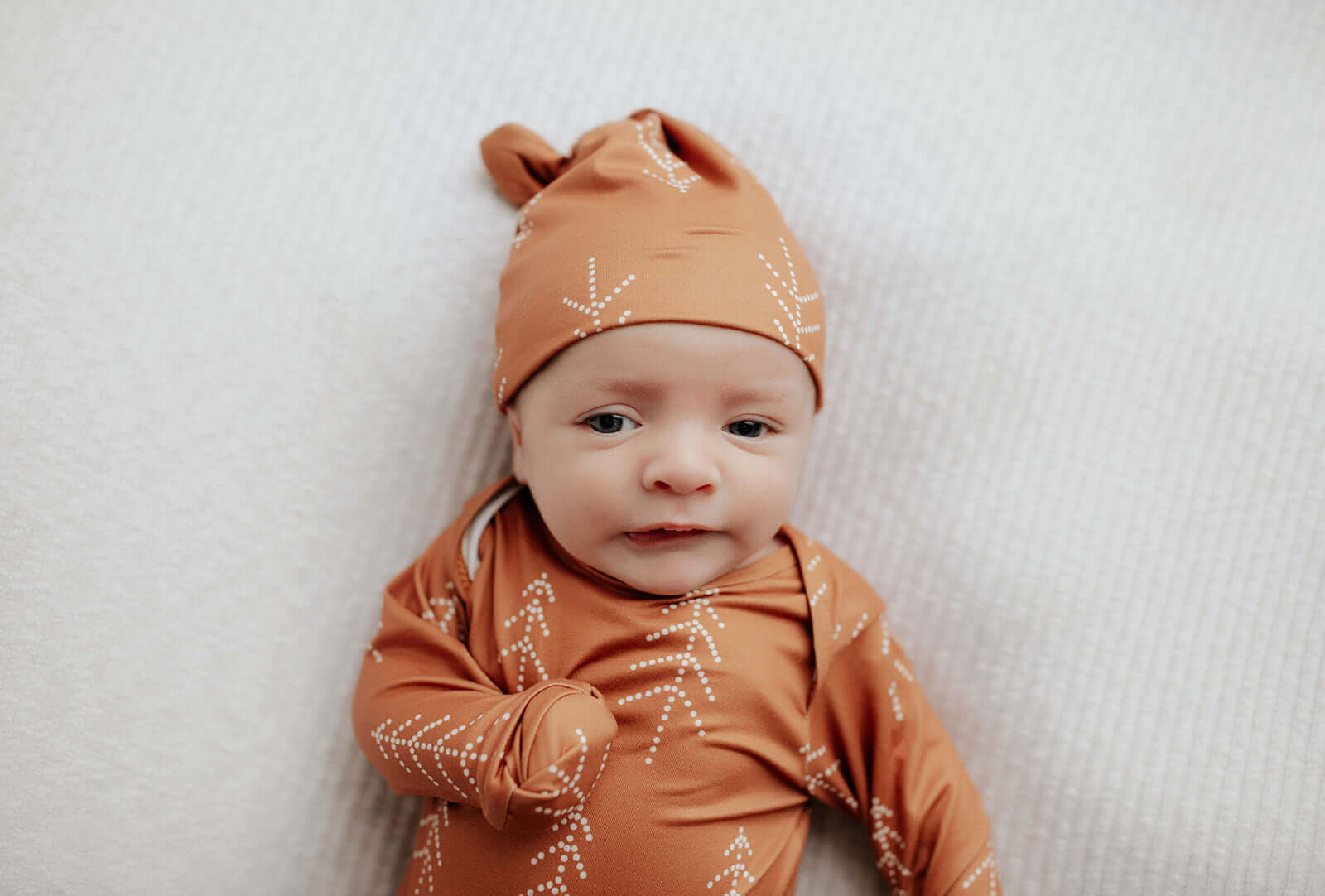 Christmas Pine Tree Knotted Gown | Milk & Baby