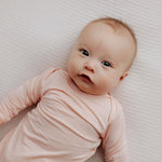 Heavenly Pink Knotted Baby Gown | Milk & Baby