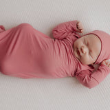 Rose Knotted Newborn Baby Gown