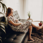Floral Labor & Delivery Gown | Milk & Baby