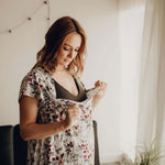 Floral Labor & Delivery Gown | Milk & Baby