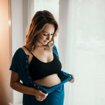 Blue Labor & Delivery Gown | Milk & Baby