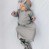Stone Bamboo Knot Gown Milk & Baby