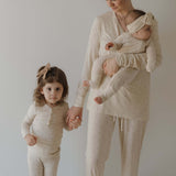 Lucy | Bamboo Zip Pajamas | Milk & Baby