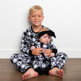 Buffalo Plaid Christmas Bamboo Convertible Zippy