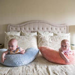 Luna Lullaby Nursing Pillow - Baby Pink Smooth | Milk & Baby