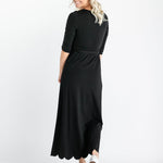 Lydia Button Front Maxi Dress | Milk & Baby