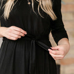 Lydia Button Front Maxi Dress | Milk & Baby