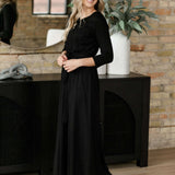 Lydia Button Front Maxi Dress | Milk & Baby