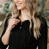 Lydia Button Front Maxi Dress | Milk & Baby