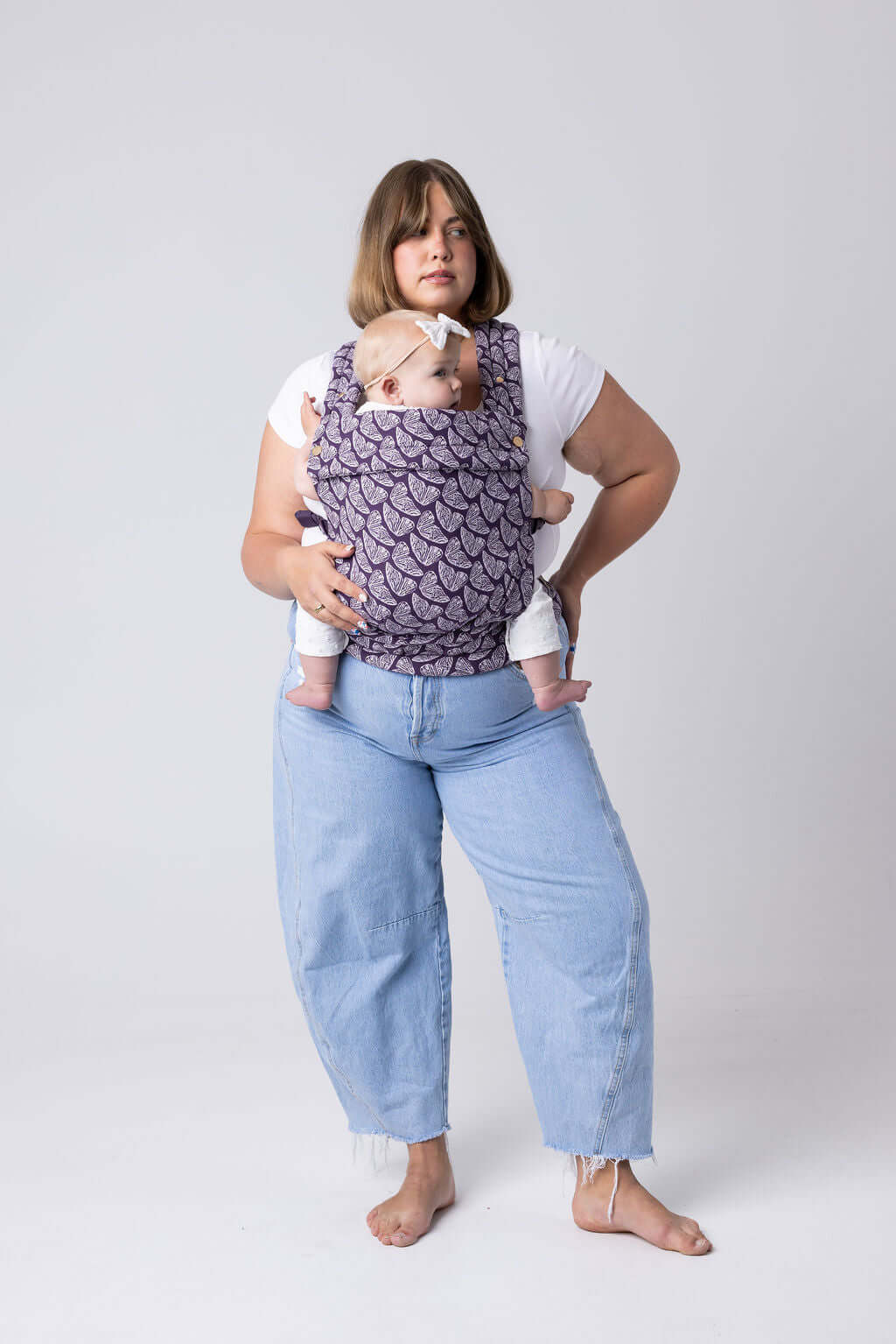 The Monarch Carrier | Violet Wings | Milk & Baby
