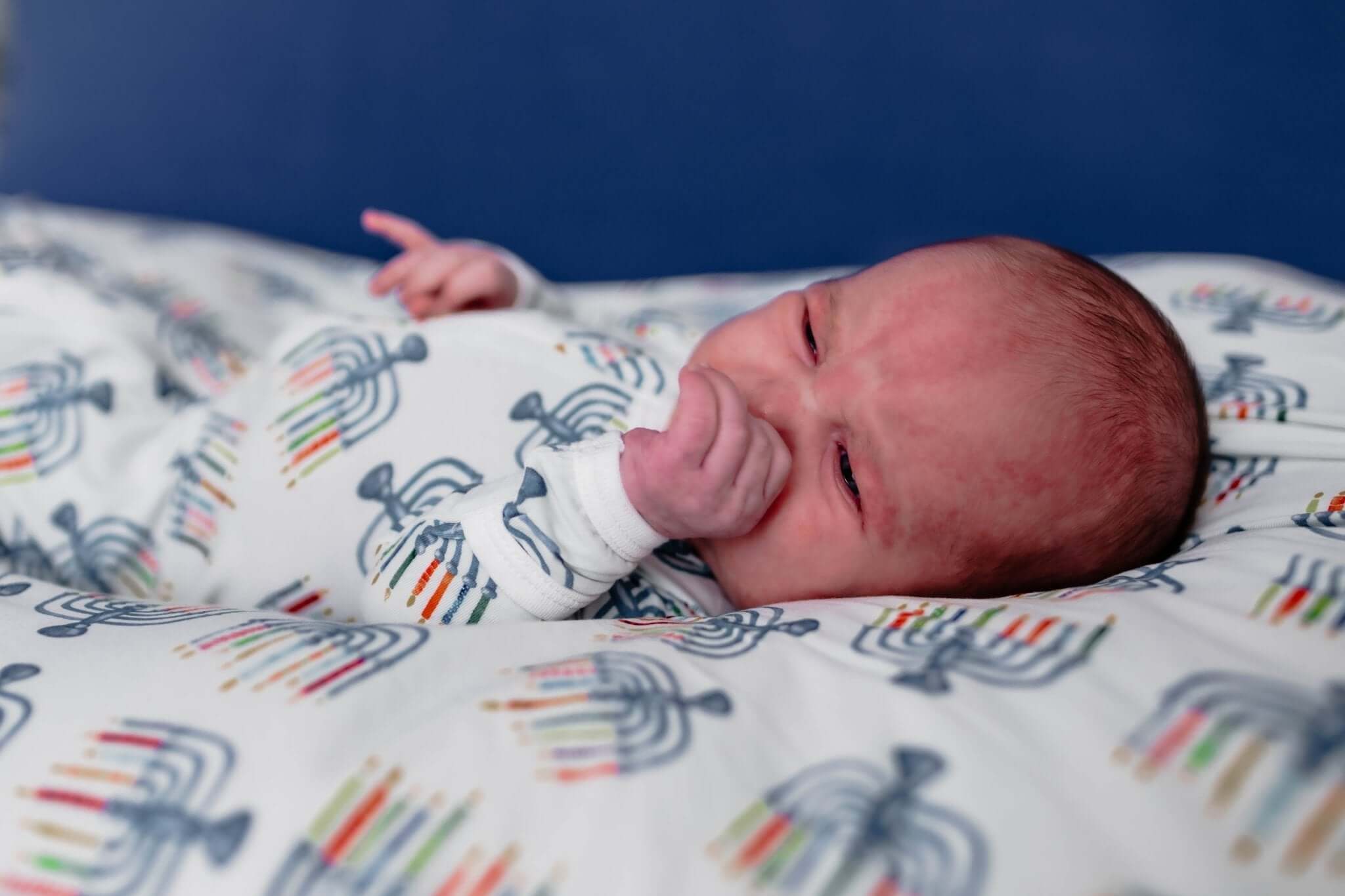 Magical Menorahs Footie | Milk & Baby