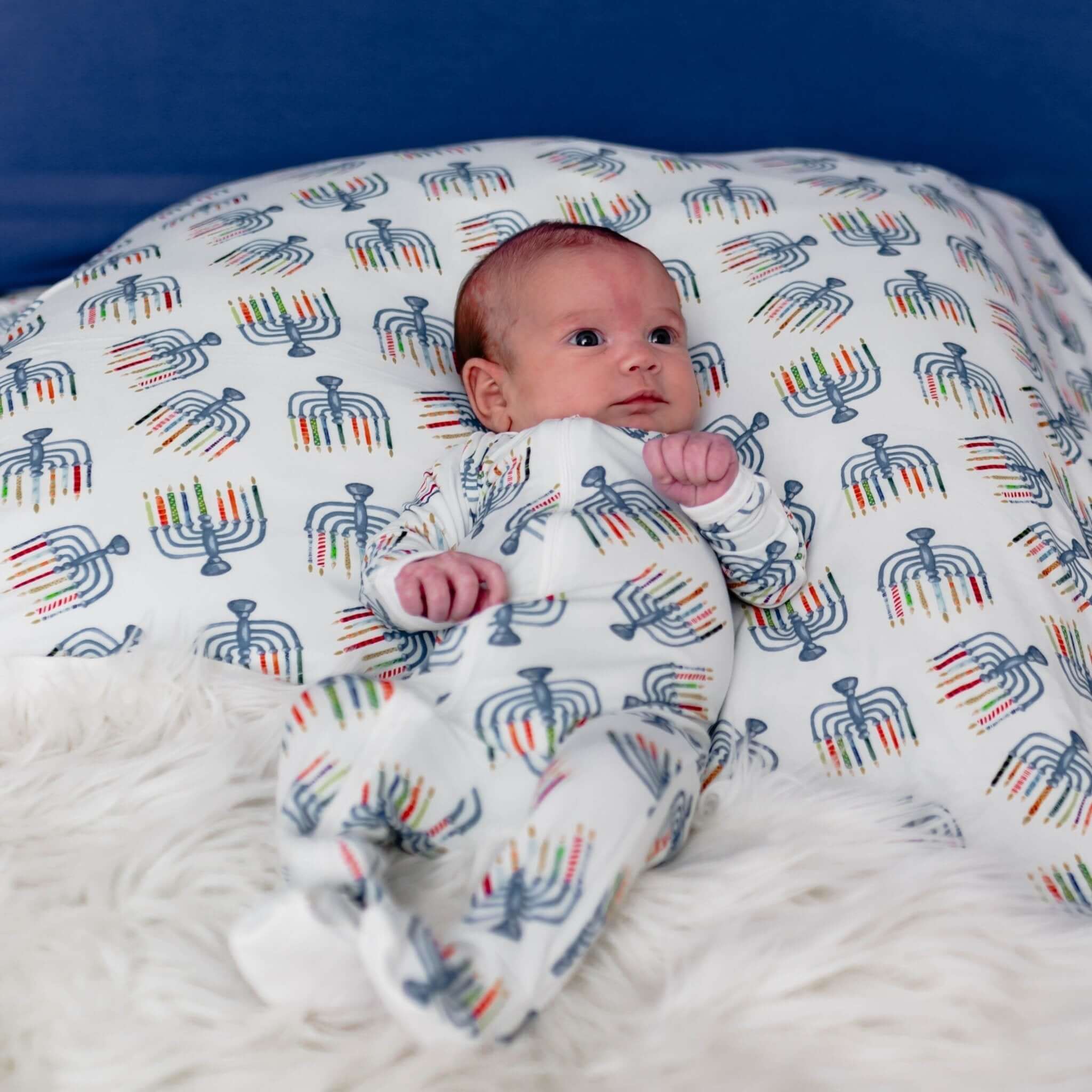 Magical Menorahs Footie | Milk & Baby