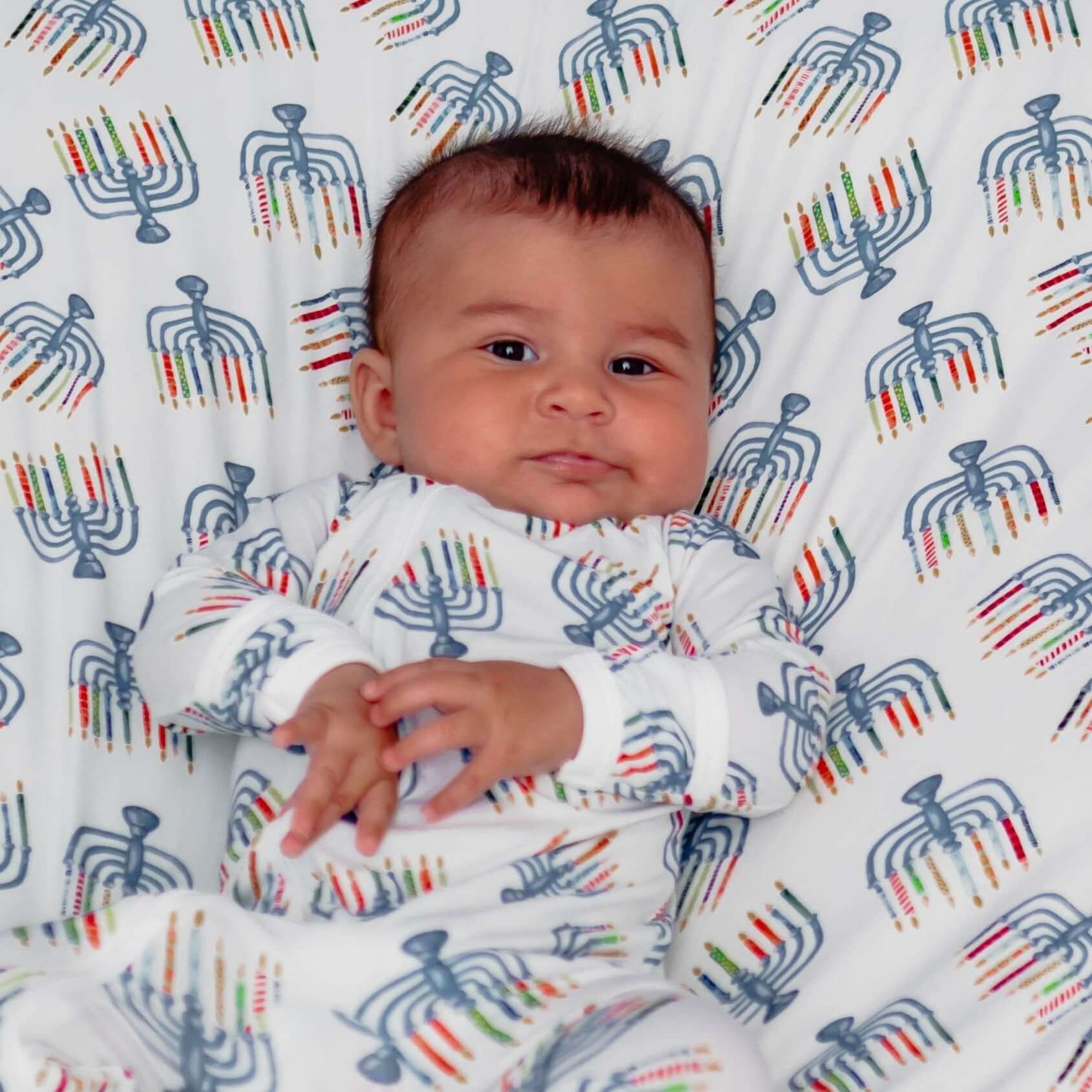 Magical Menorahs Footie | Milk & Baby