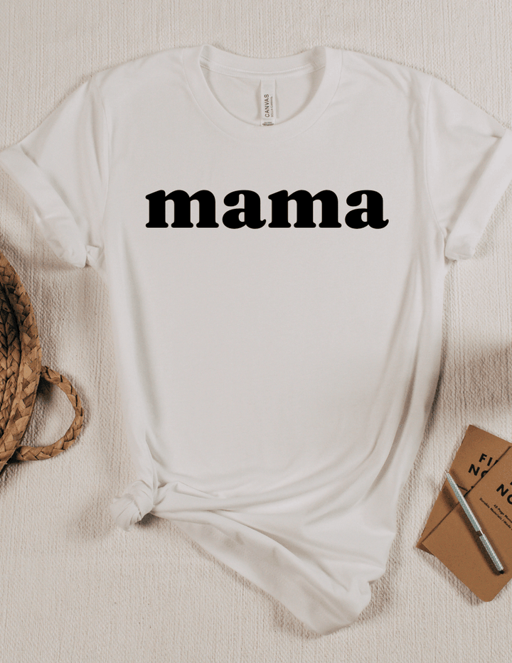 Mama Basic Graphic Tee - Milk & Baby 