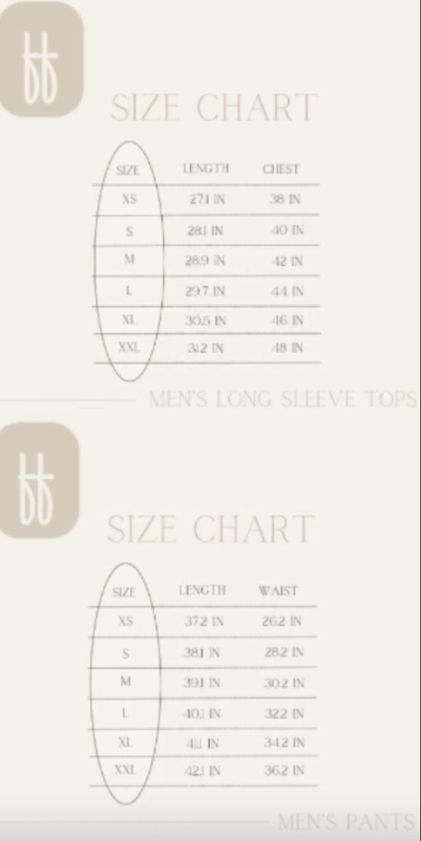 Arm Day | Men's Long Sleeve Bamboo Pajamas | Milk & Baby