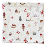 Merry & Bright swaddle with extra spacing