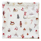 Merry & Bright swaddle with extra spacing