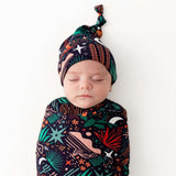 The SoftKnot Cap | Desert Cactus (Midnight) | Milk & Baby
